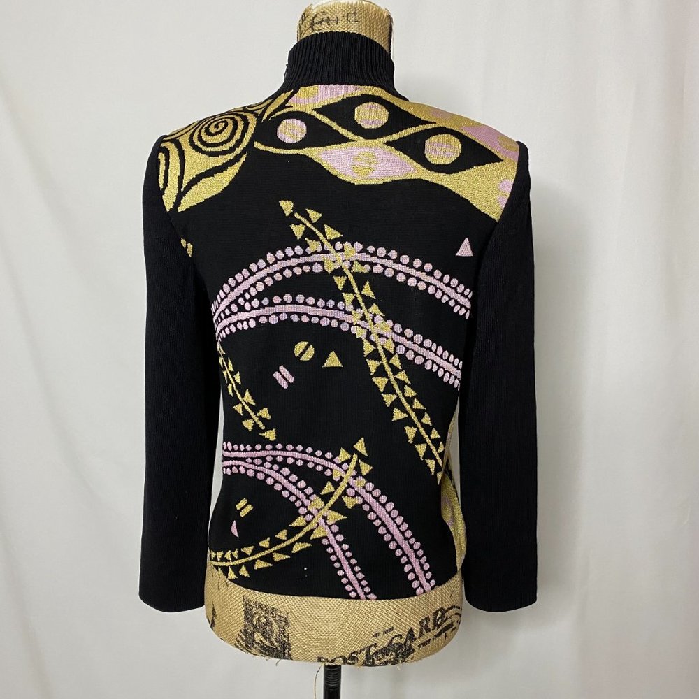 St. John Collection Wool Knit Pullover Turtleneck… - image 6